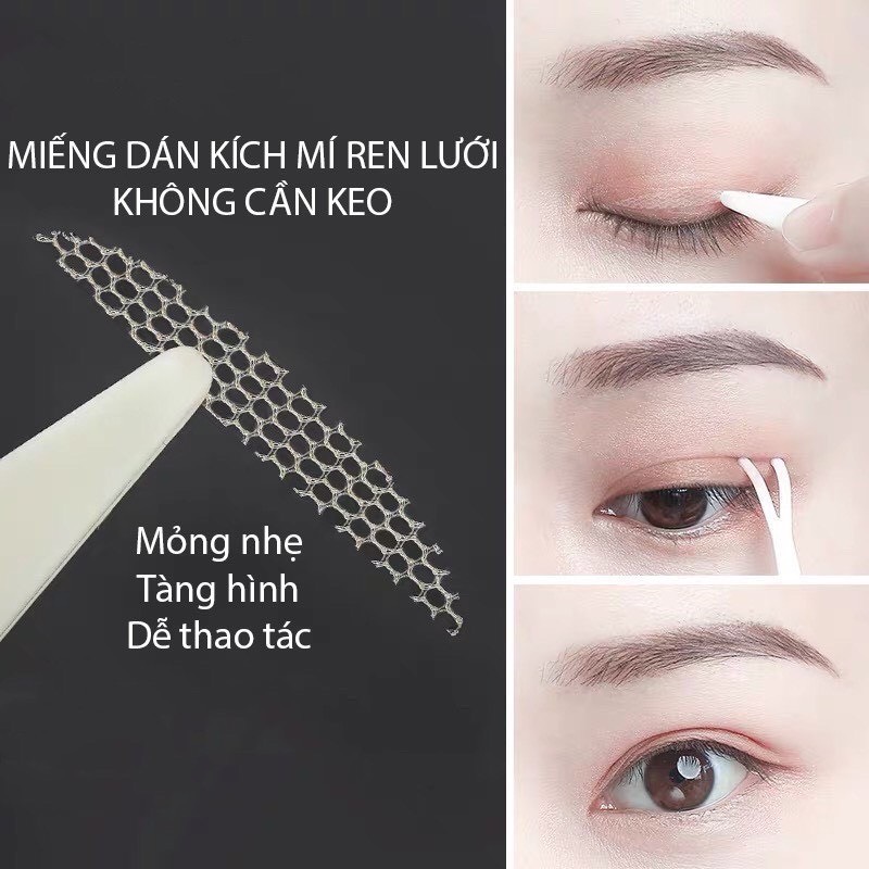 Hộp miếng dán kích mí dream kiss eyelid