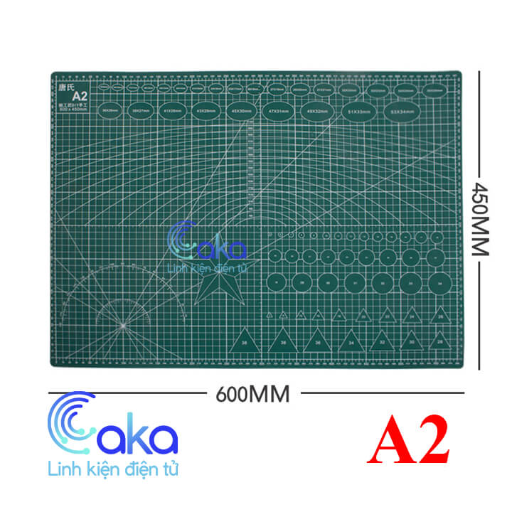 Bảng cắt cutting A2, Miếng lót cắt giấy A2