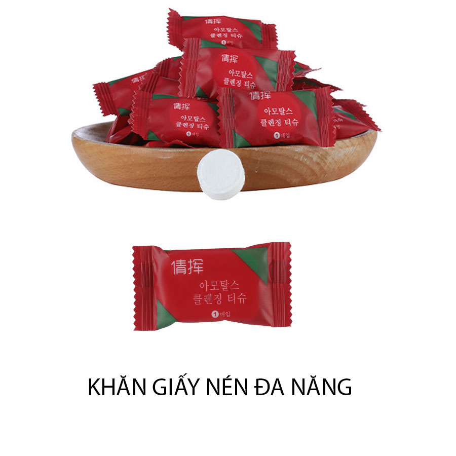 Khăn Nén, Khăn giấy nén - Gói 20 cái
