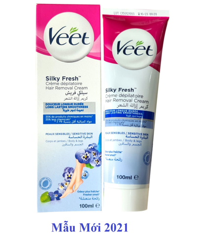 Kem tẩy lông Veet 100ML Mẫu mới - H.E.E COSMETIC