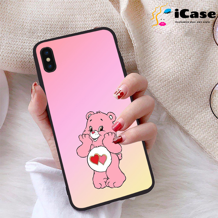 Ốp lưng iPhone Xs Max viền dẻo TPU BST Pinky