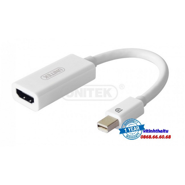 Cáp mini Displayport - HDMI (L) Unitek (Y6331)