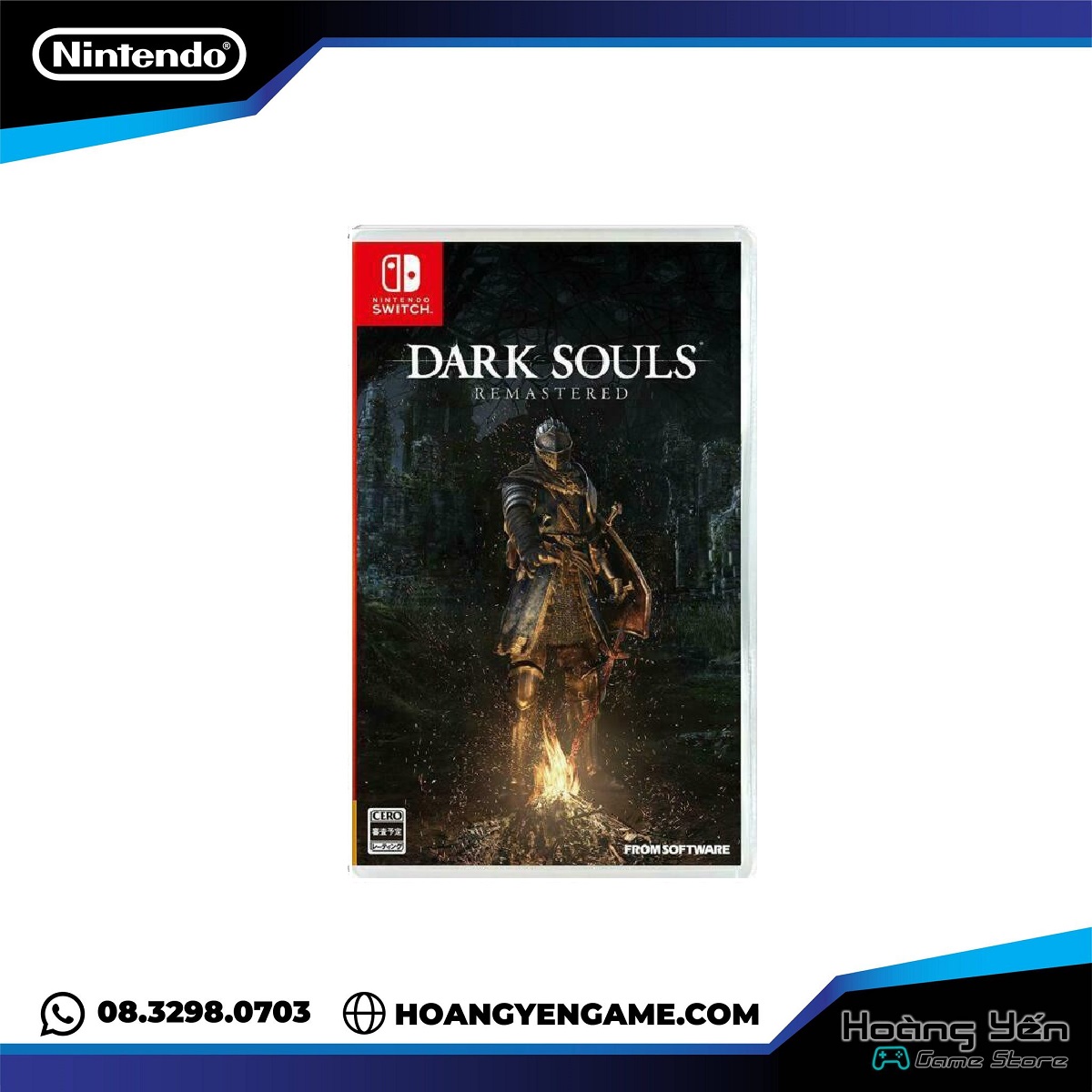 [HCM]Thẻ Game Dark Souls 3 Remastered Nintendo Switch