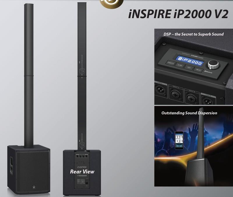 LOA CỘT LIỀN CÔNG SUẤT TURBOSOUND INSPIRE iP2000