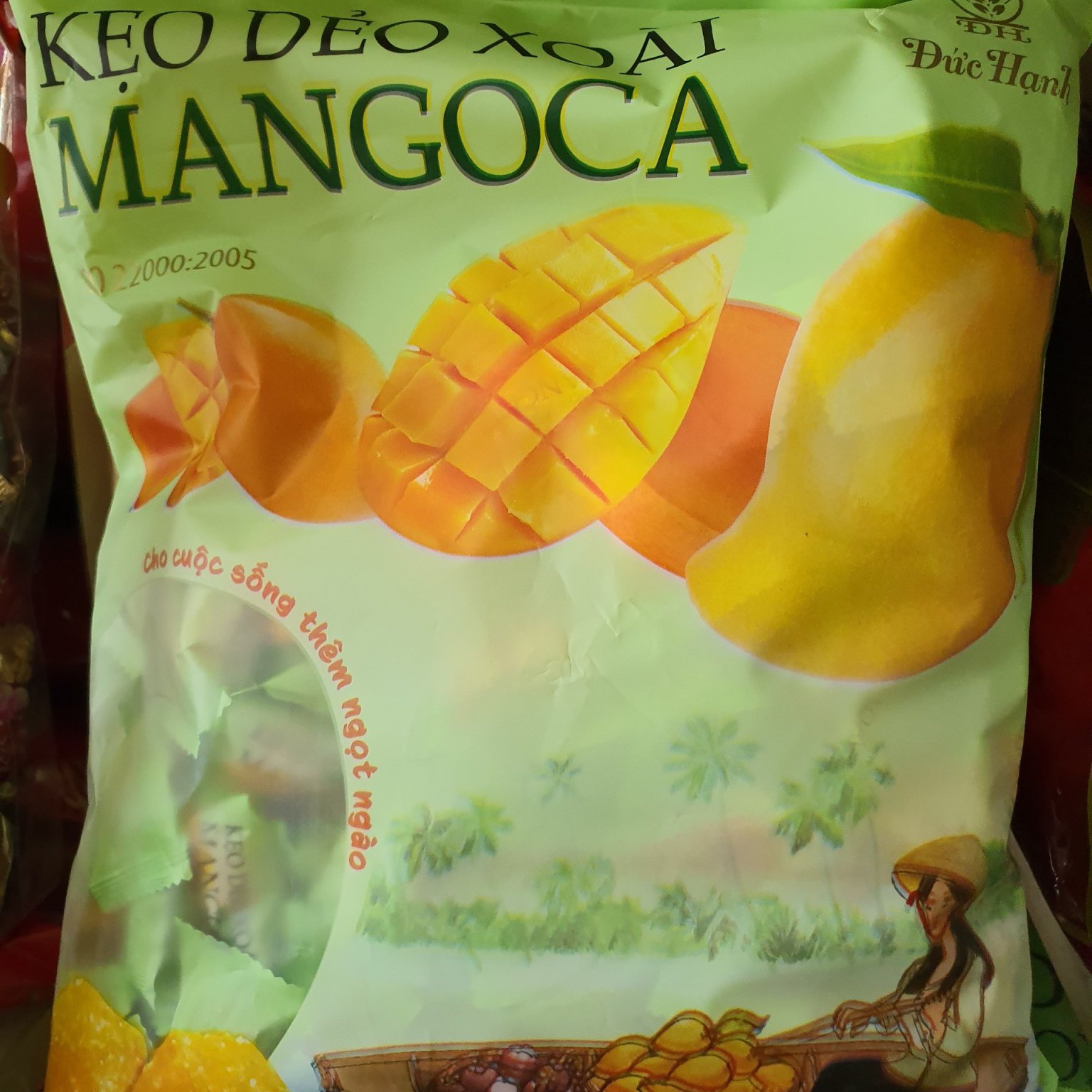 Kẹo dẻo xoài  COMBO 2 GÓI 350G date 2025