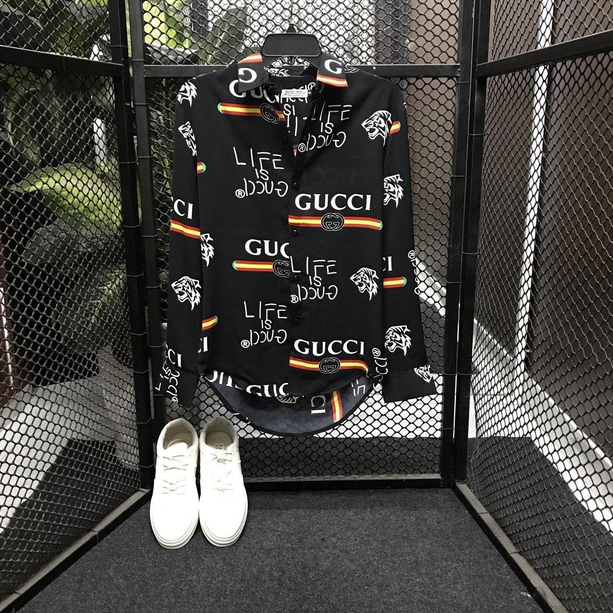 [HCM]ÁO SƠ MI NAM NỮ CHẤT LỤA THỜI TRANG CAO CẤP MANGOFASHION89 U8