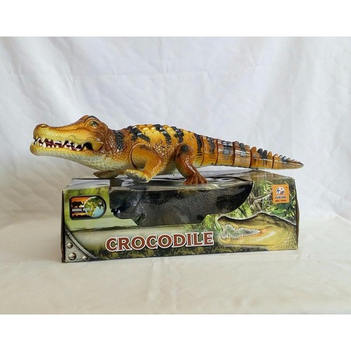 Đồ Chơi Cá sấu CROCODILE đồ chơi trẻ em chạy pin mô hình như thật giống thật 95% 2020  ( có video bên dưới )-( loại lớn 50 x 17 x 9 (cm)