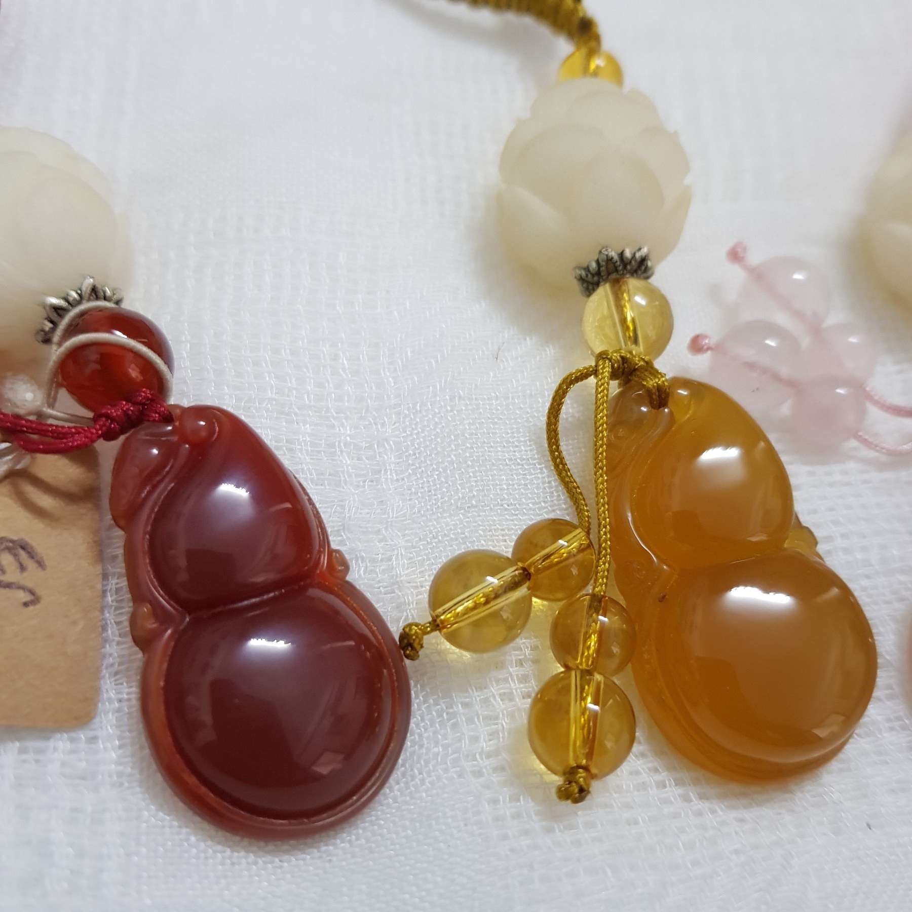 [HCM]Móc khóa đậu phộng may mắn phụ kiện cổ trang