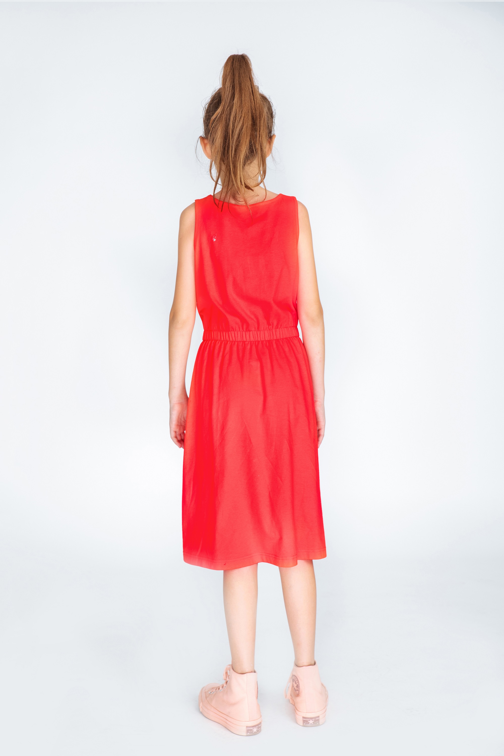 Áo Đầm Bé Gái MDK- Printed easy dress