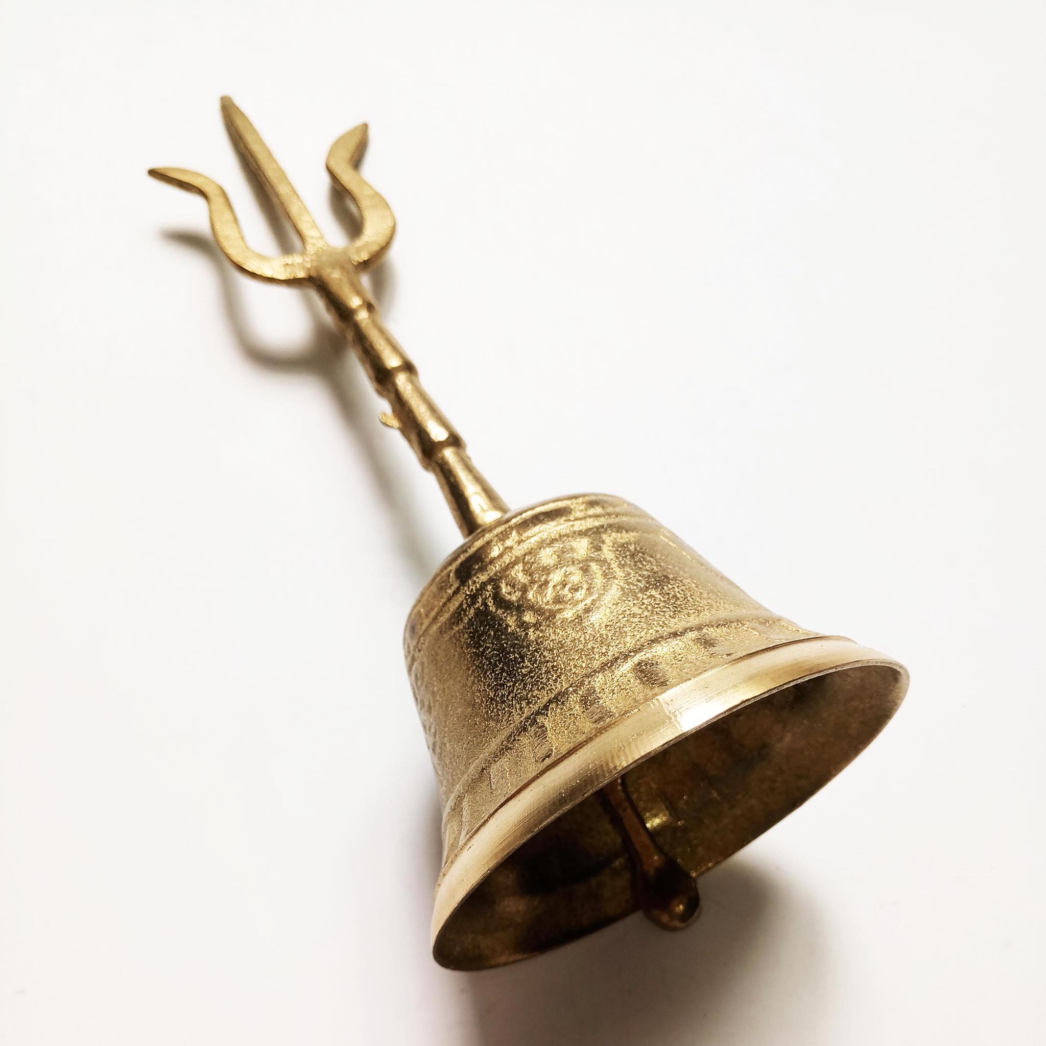 Chuông đồng Tam Thanh cao cấp dài 20cm