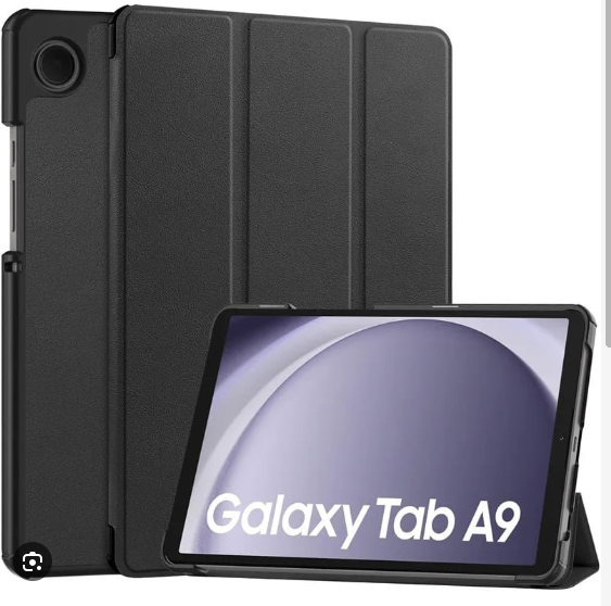 Bao da từ tính nắp gập, lưng cứng chống sốc cho máy tính bảng Samsung Galaxy Tab A9 8.7 inch