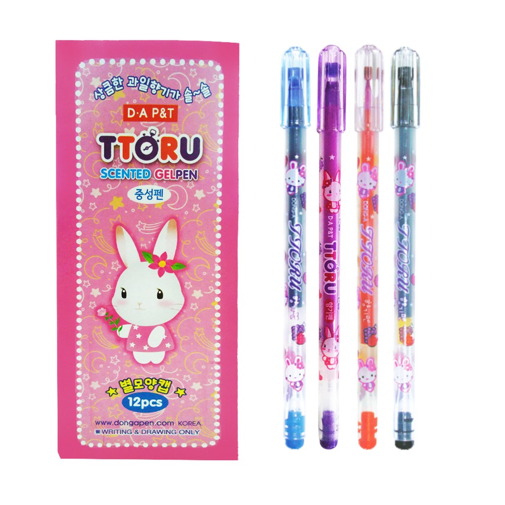 01 Cây Bút Gel Ttoru- 0.4mm (Nho tím)