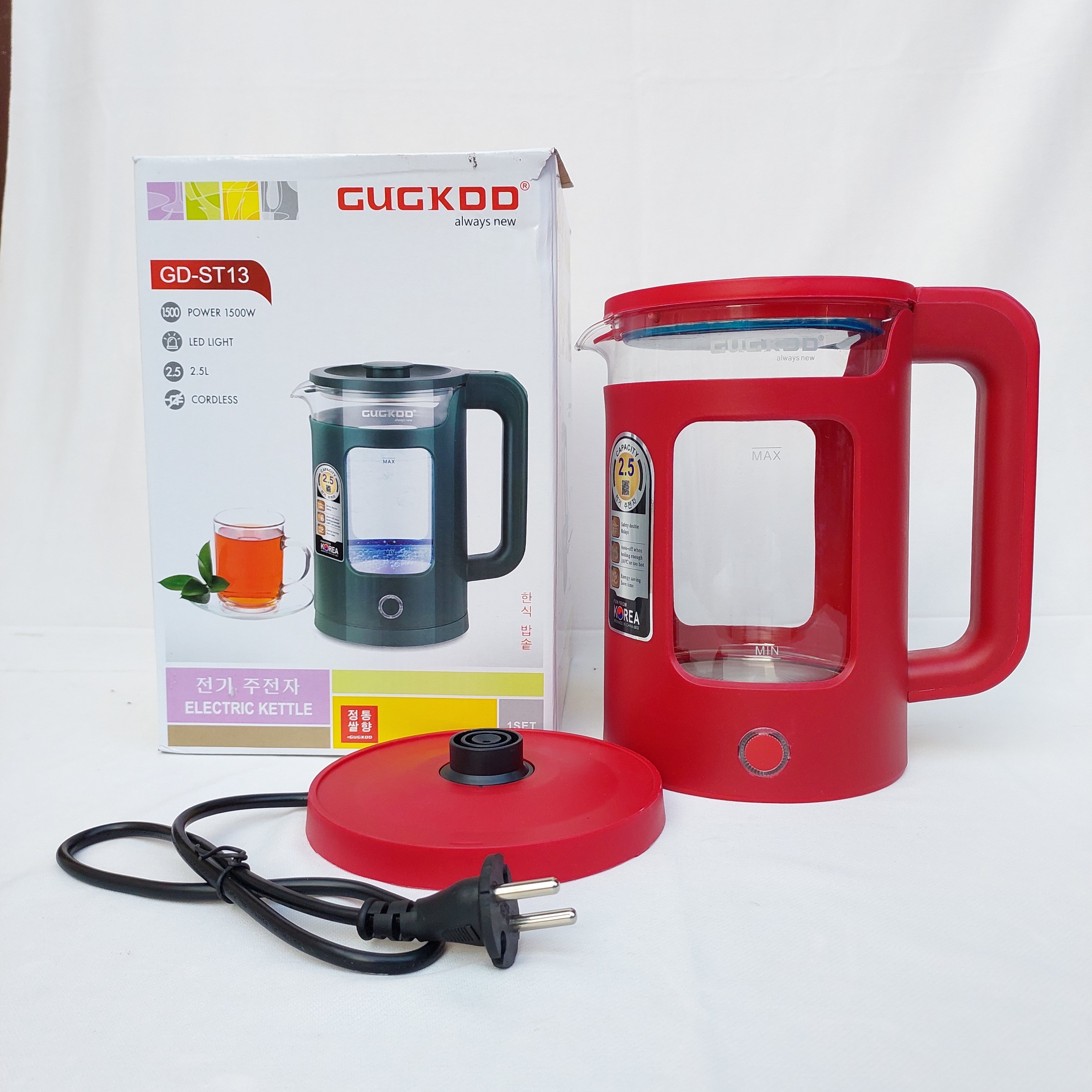 ẤM SIÊU TỐC TRONG SUỐT CUCKOO 2,3L - ST13