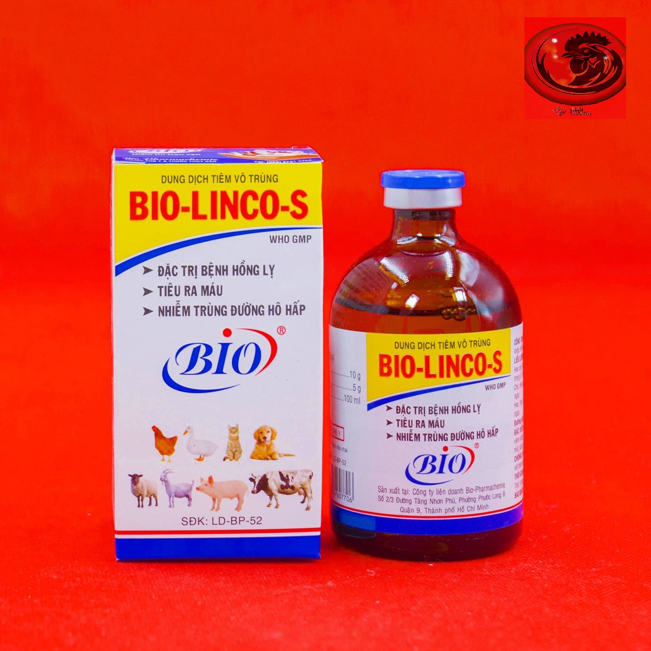 BIO Linco S khò khè cho gà đá CHAI 100ML