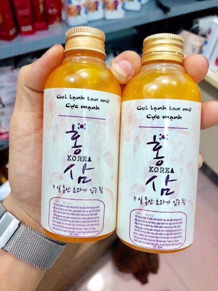 Gel Lạnh Massage Tan Mỡ Cực Mạnh Korea