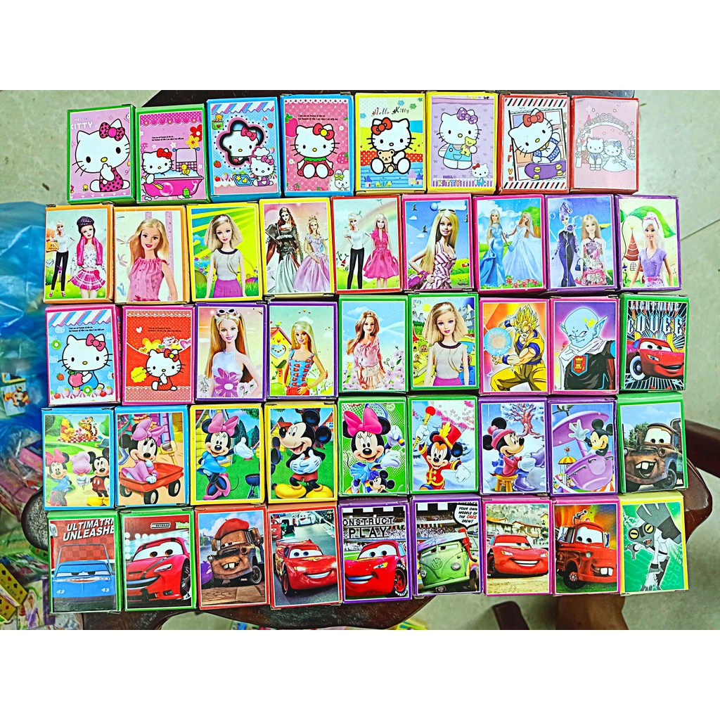 Bộ bài tây, tú lơ khơ họa tiết dễ thương poker 52 lá in hìnhte ngộ nghĩnh, hoạt hình siêu đáng yêu