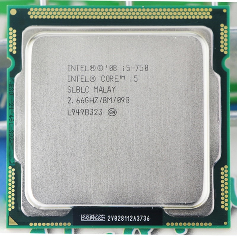 CPU core i3 Core i5 Core i7 socket 1156 cho main H55 H57