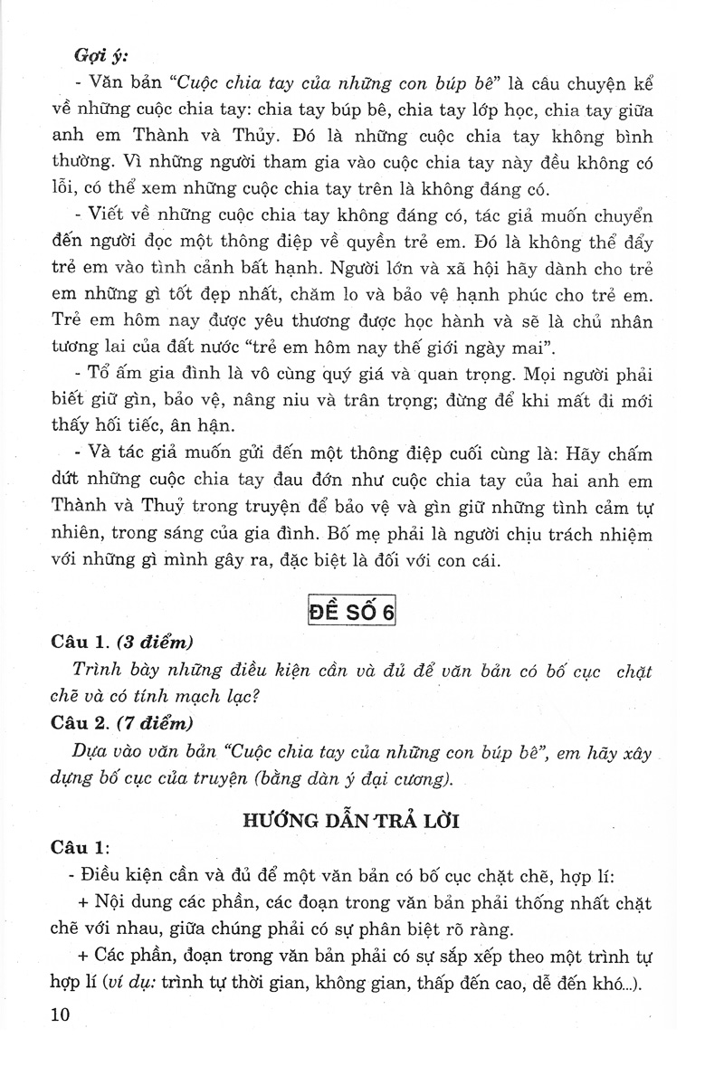 Fahasa - Đề Kiểm Tra Ngữ Văn 7