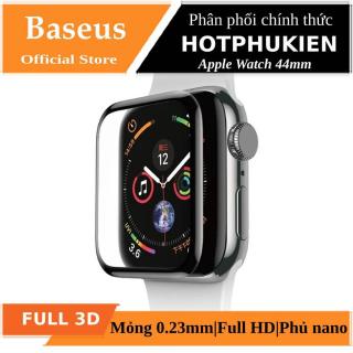 Miếng dán kính cường lực Full 3D hiệu BASEUS cho Apple Watch 44mm thumbnail