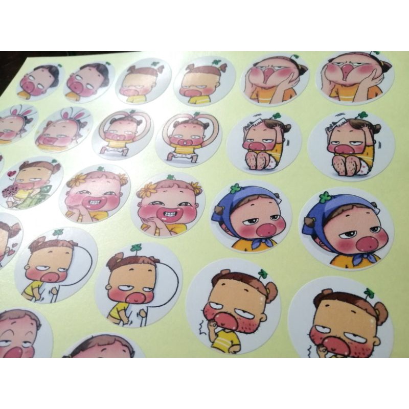 30 miếng dán stickers hình QUỲNH AKA