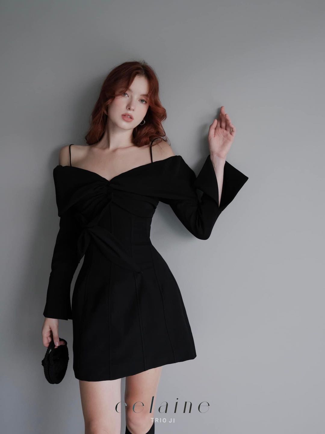 TRIO JI Đầm thiết kế CELAINE Dress