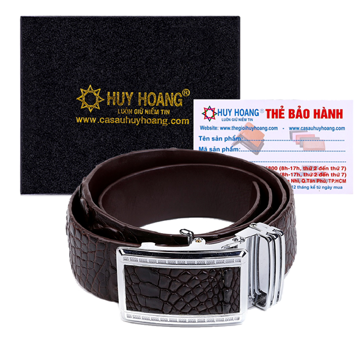 Th4237 men's crocodile genuine leather belt 4p belts