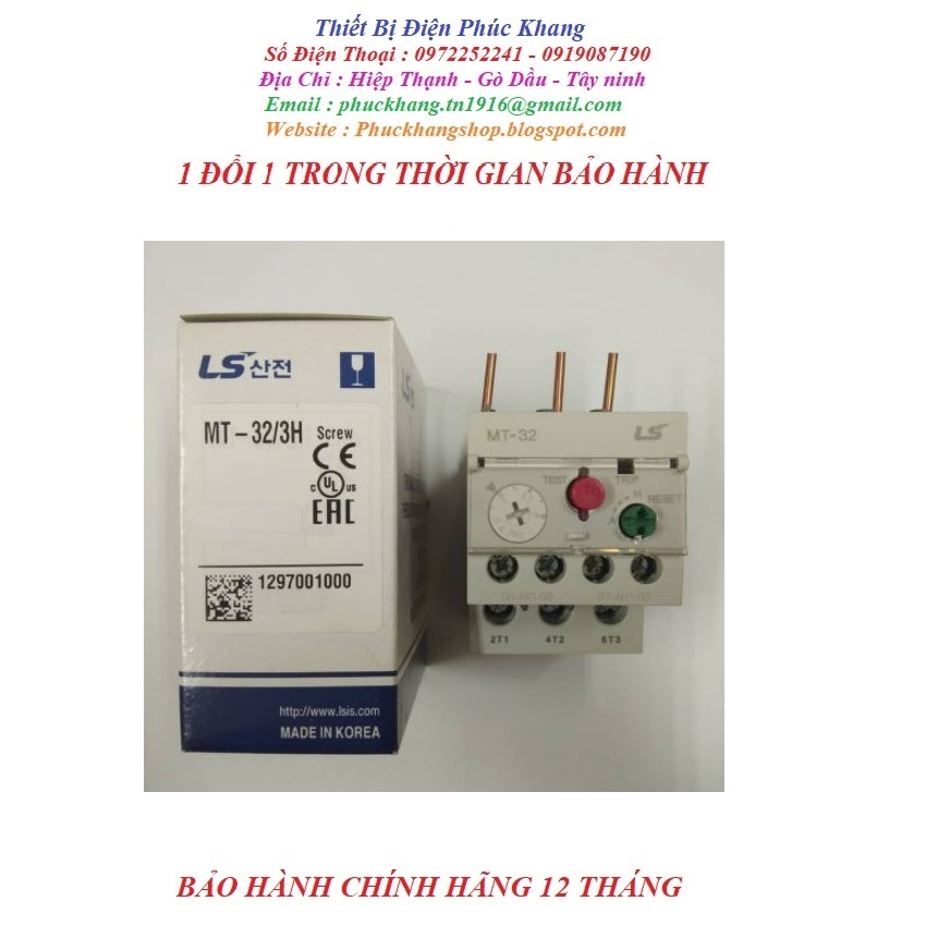 Rơ le nhiệt 28-40a - mt32 28-40a