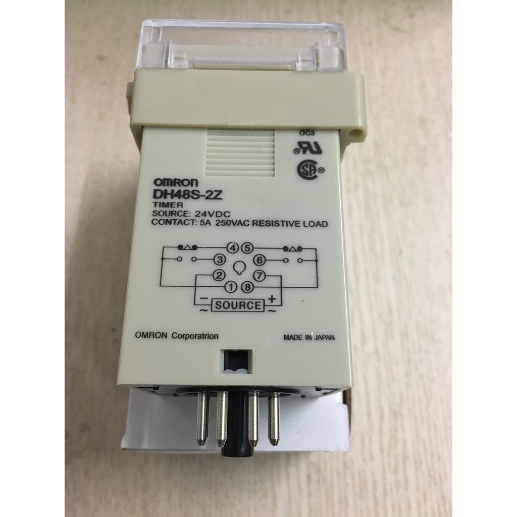 Rơle thời gian (timer) Omron DH48S-2Z 24VDC