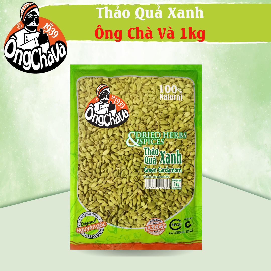 Ong Cha Va Green Cardamom 1kg