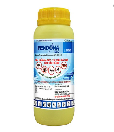 THUỐC DIỆT MUỖI VÀ CÔN TRÙNG FENDONA 10SC 500ml