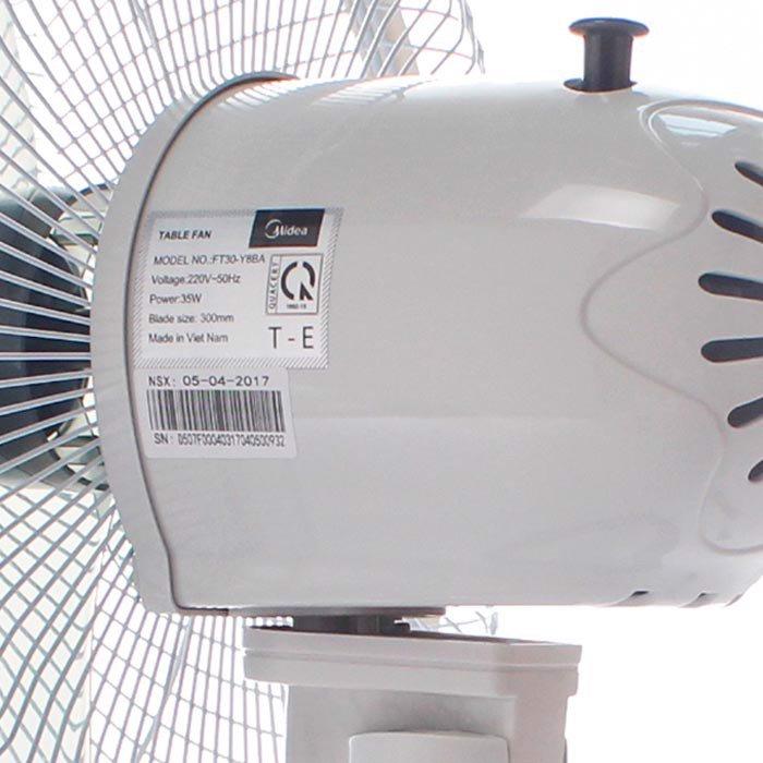 Quạt bàn Midea FT30-Y8BA 35W  (Không có remote)