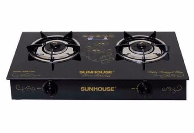 [ hoàn 8% xu đơn 500K] Bếp gas  kính SUNHOUSE SHB3365