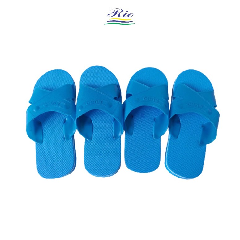 Combo 10 Đôi Dép Xốp Quai Ngang RIOTEX Cho Khách Sạn Nhà Nghỉ Bệnh Viện Trường Học giá rẻ