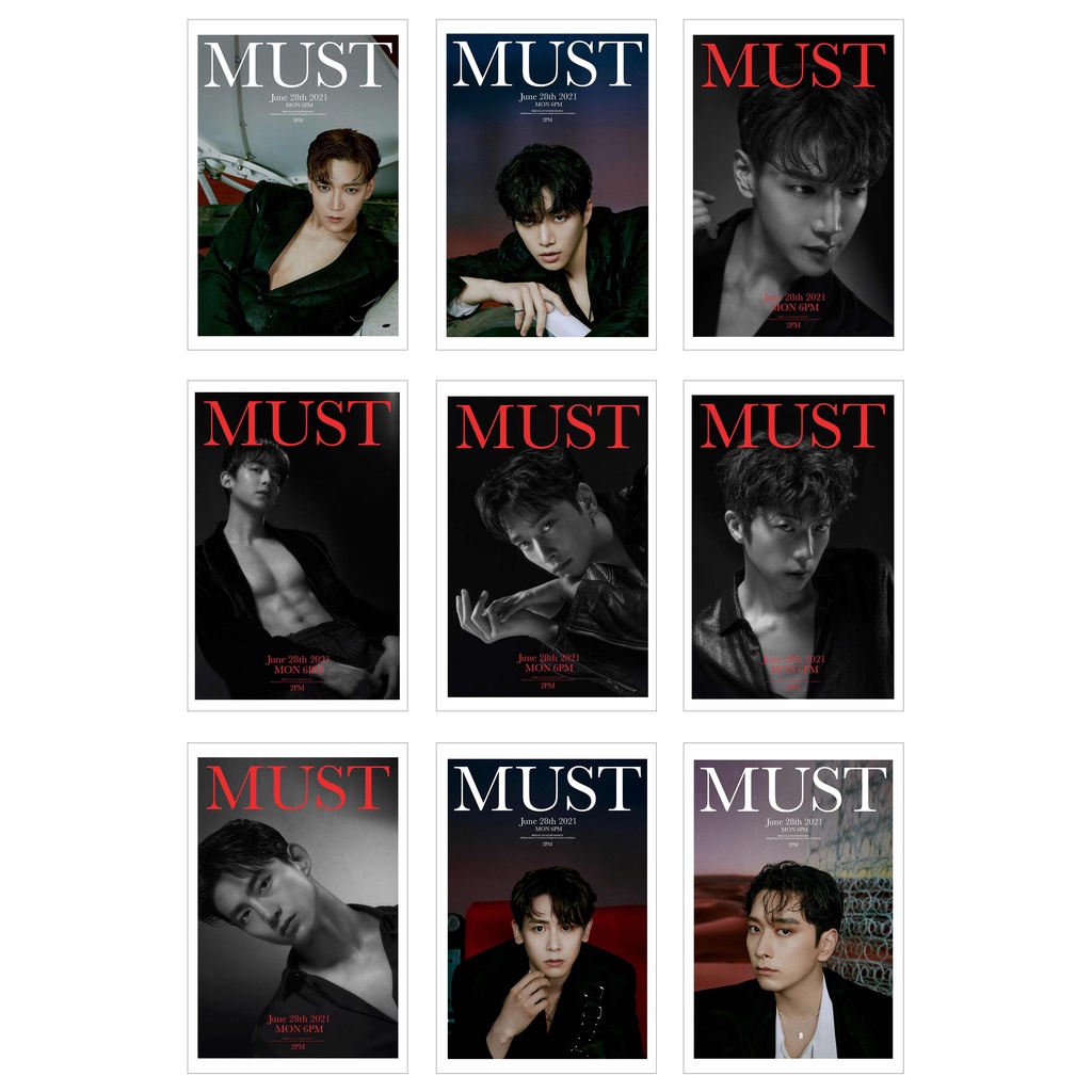 [Ép Lụa] Lomo Card 27 Ảnh 2PM - MUST TEASER PHOTO