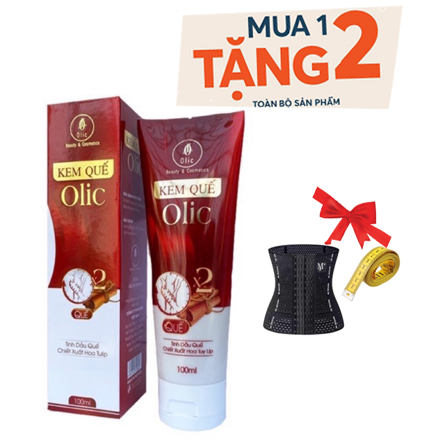 Kem quế olic tan mỡ chính hãng - bao check mã tem