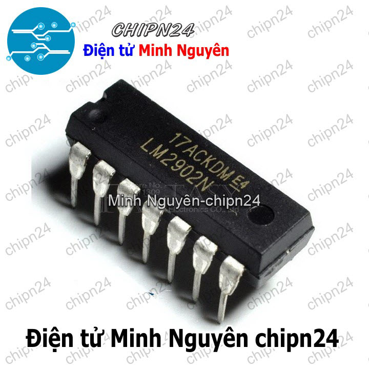 [2 con] (DIP) IC LM2902 DIP-14 (LM2902N 2902) - HH004478