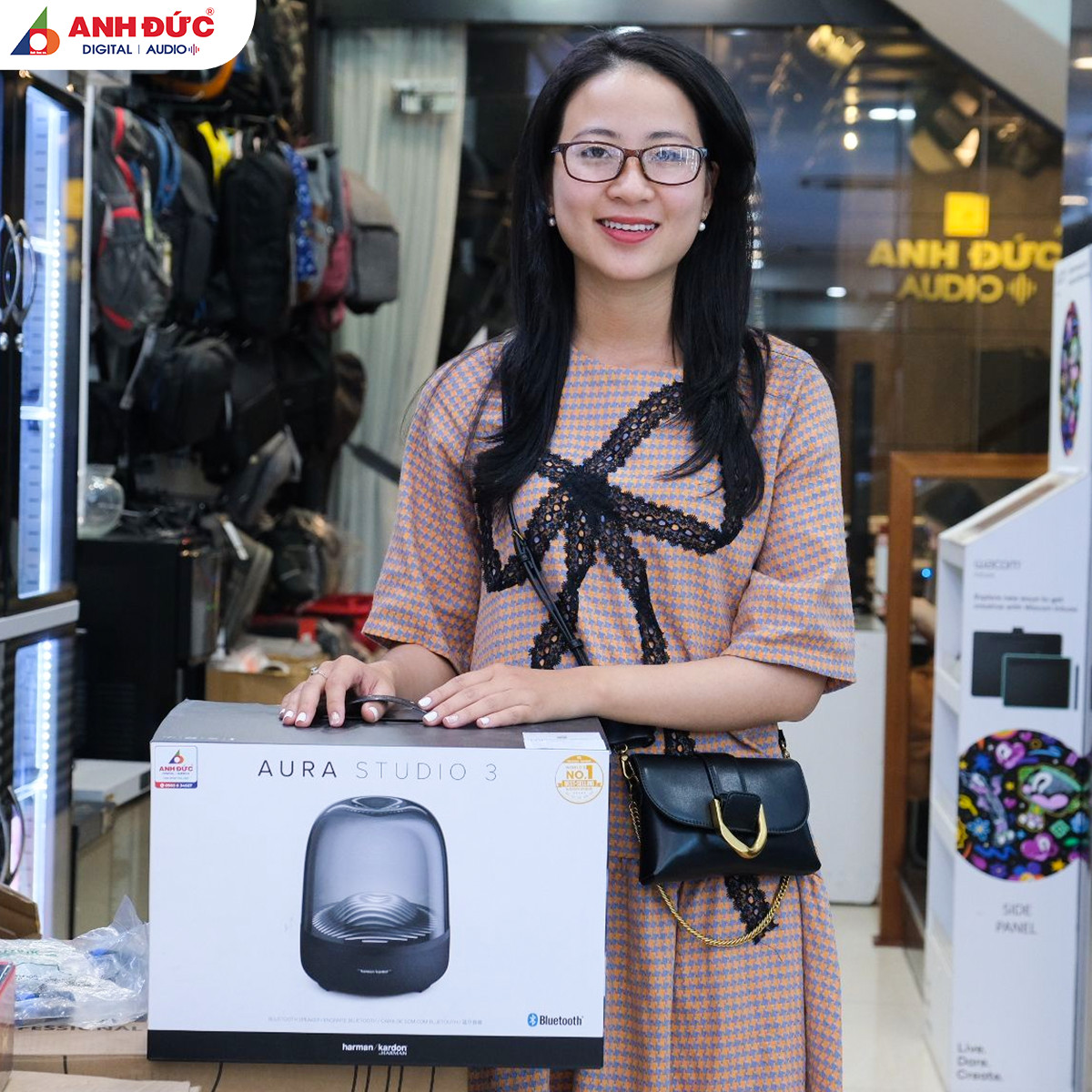 Loa Bluetooth Harman Kardon Aura Studio 3 - Hàng Chính Hãng PGI