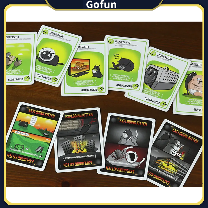 Exploding Kittens: NSFW Edition (Explicit Content - ADULTS ONLY!) Card Board Game Party Laminating Film Water Proof