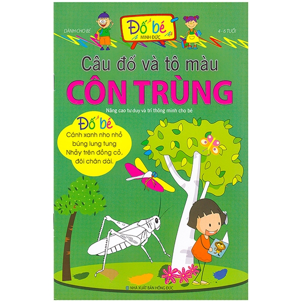 Fahasa - câu đố và tô màu côn trùng