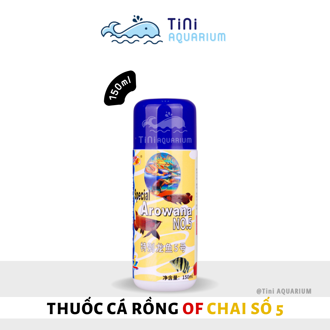 [HCM] Thuốc cá rồng chai số 5