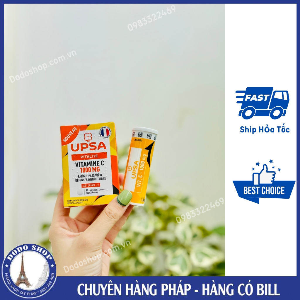 Vitamine c upsa - c sủi - hàng nội địa pháp