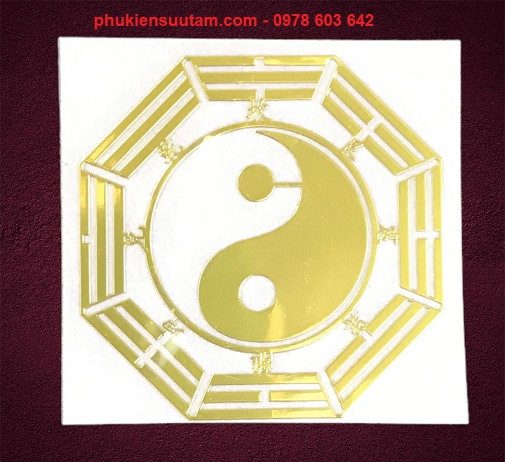 Miếng Dán Hình Thái Cực Bát Quái - SP006176