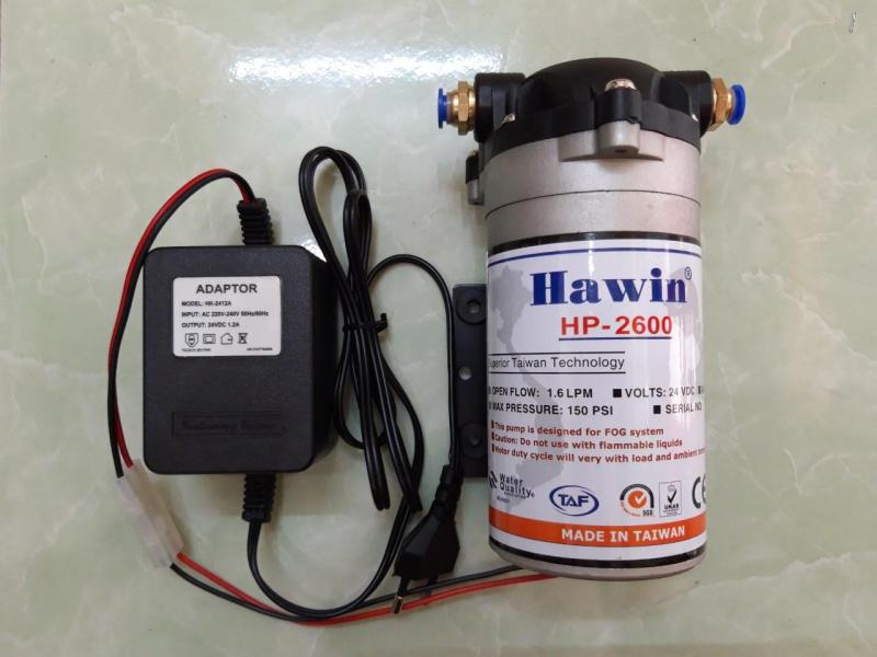 Máy phun sương Đài Loan Hawin HP-2600 (phun được 15-25 béc)