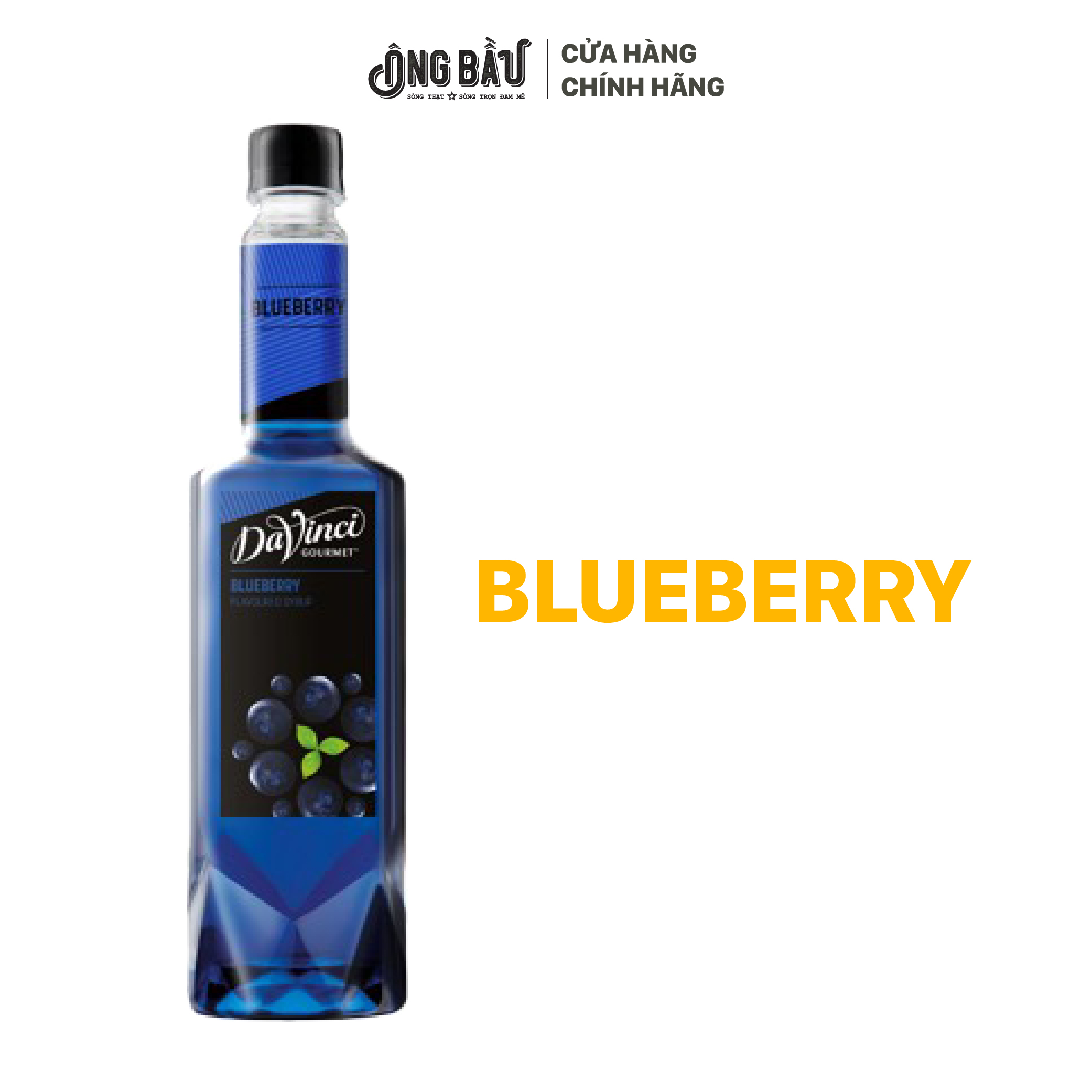 Siro Hương Việt Quất / Blueberry Syrup - DaVinci (750ml)