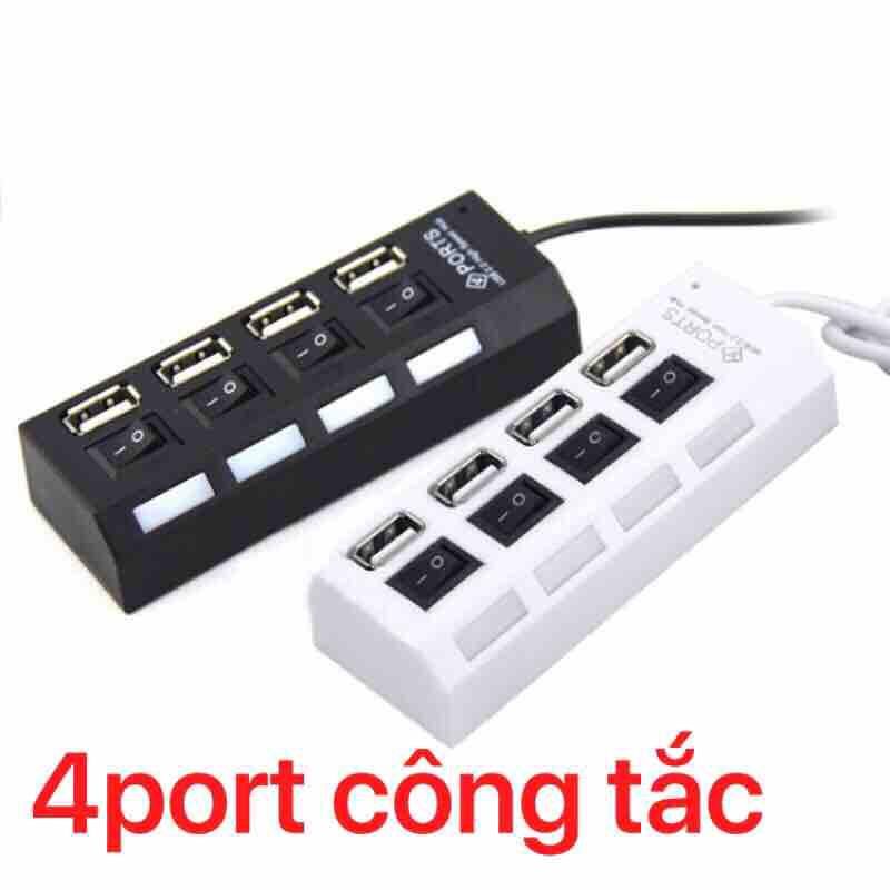 [HCM]Hup USB 4 Port công tắc