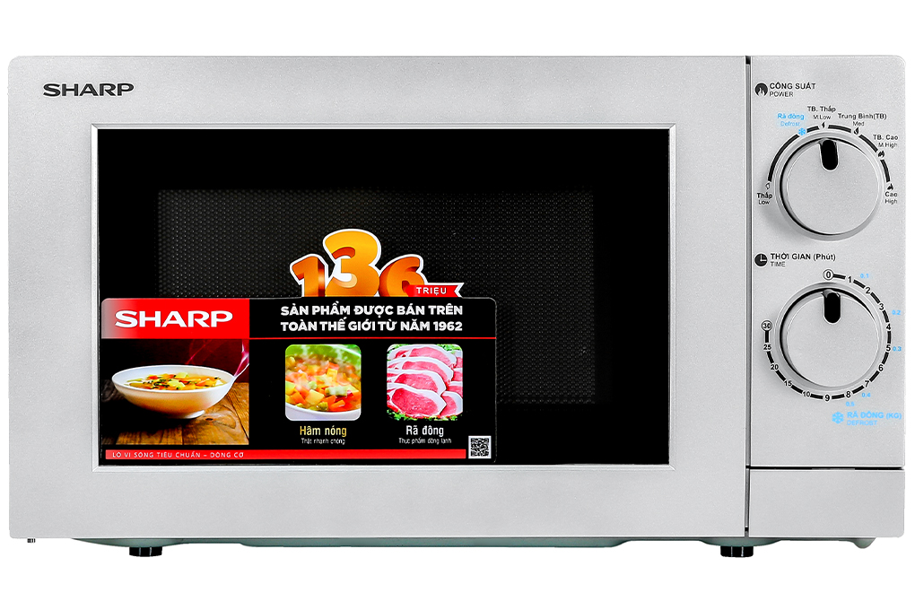 [GIAO TẠI HCM] - Lò vi sóng Sharp R-209VN-SK 20 lít