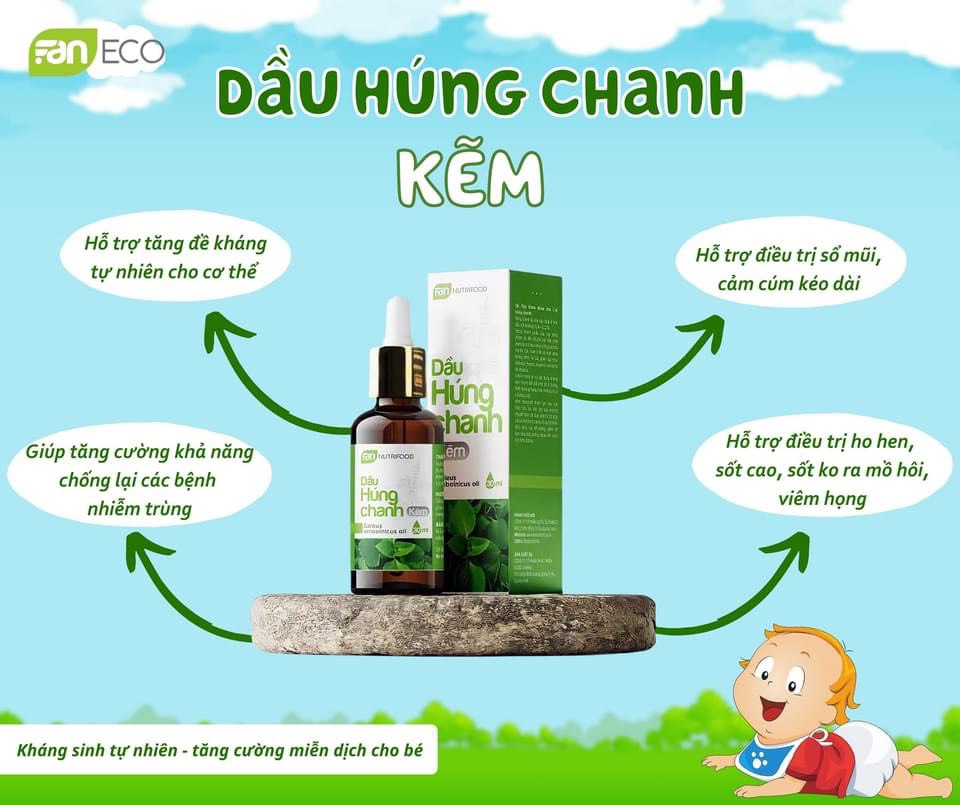 DẦU HÚNG CHANH KẼM
