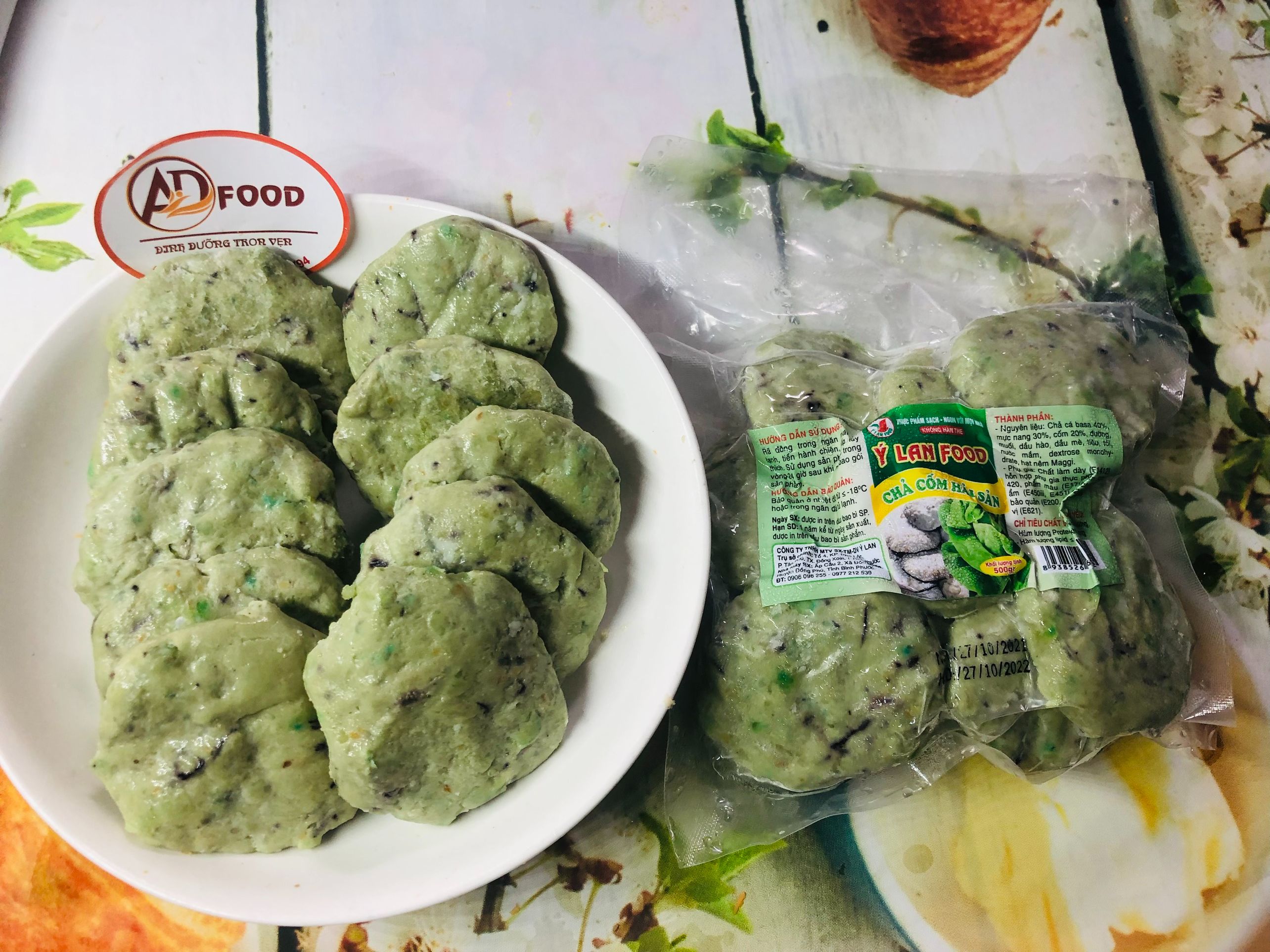 Chả cốm Hải sản 500gr