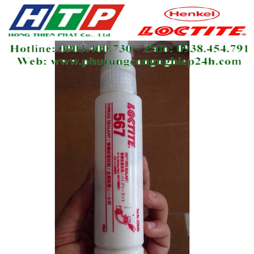 Thông tin kỹ thuật keo loctite 567-50ml