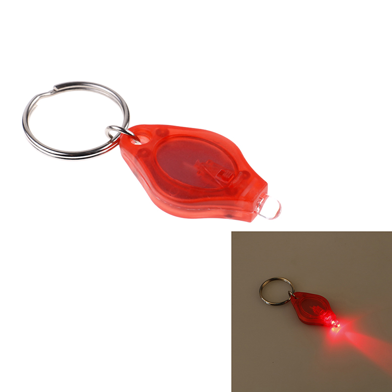 Xiamei Mini siêu Micro ánh sáng dẫn cắm trại Đèn pin Keyring Keychain Torch đèn